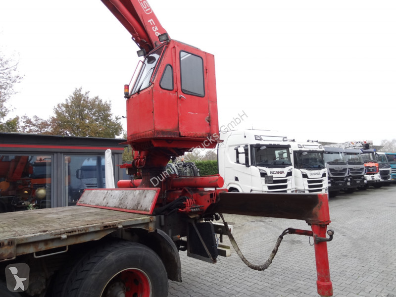 Lastbil Scania R144 460 6X4 Fassi 360 bis 25 Meter