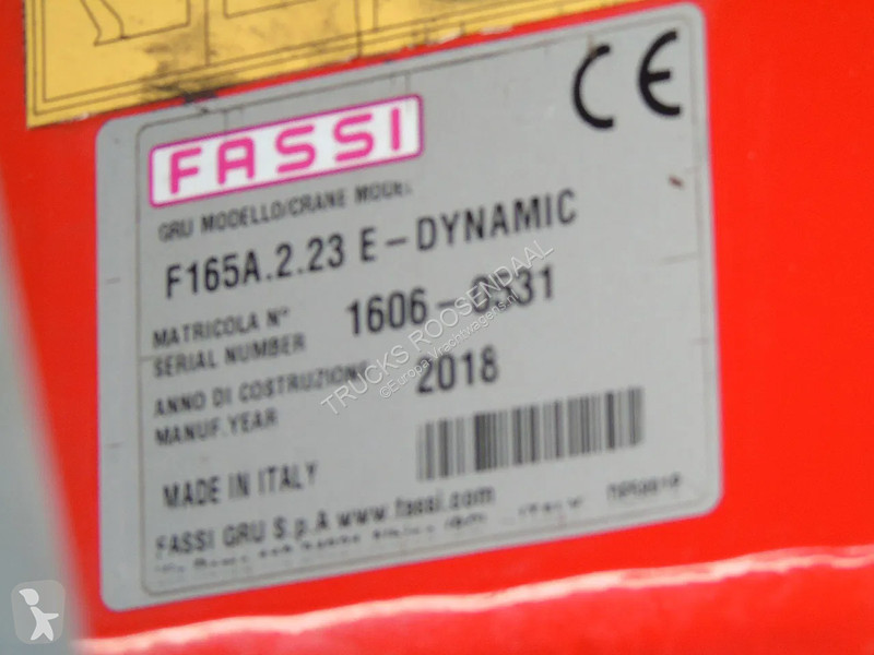 Kamion DAF 480 + 8X4 + FASSI 16T/M + 20T HOOK +...