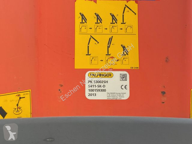 Kamion Volvo FH460 8x4 Palfinger...