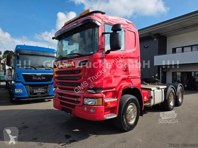 Tractor Scania R580 V8 / 6X4 FULL STEEL / Big...