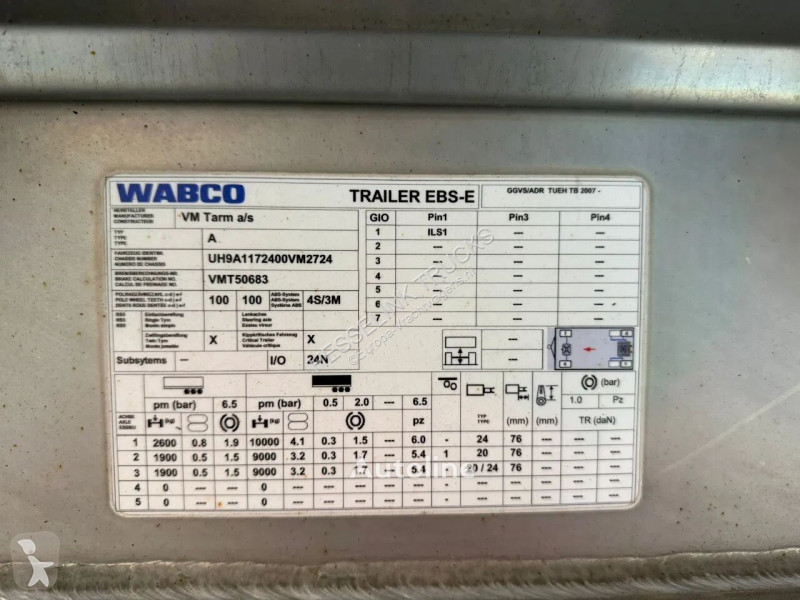 Camion Magyar VM Tarm 19.000L RVS/INOX...