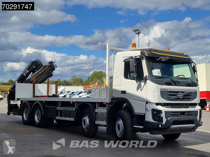 Camion Volvo FMX 370 8X4 HIAB 211EP-5 HIDUO...