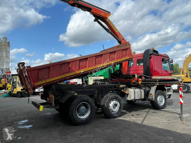 Kamion Mercedes 1848 Kipper 4x4 with Palfinger...