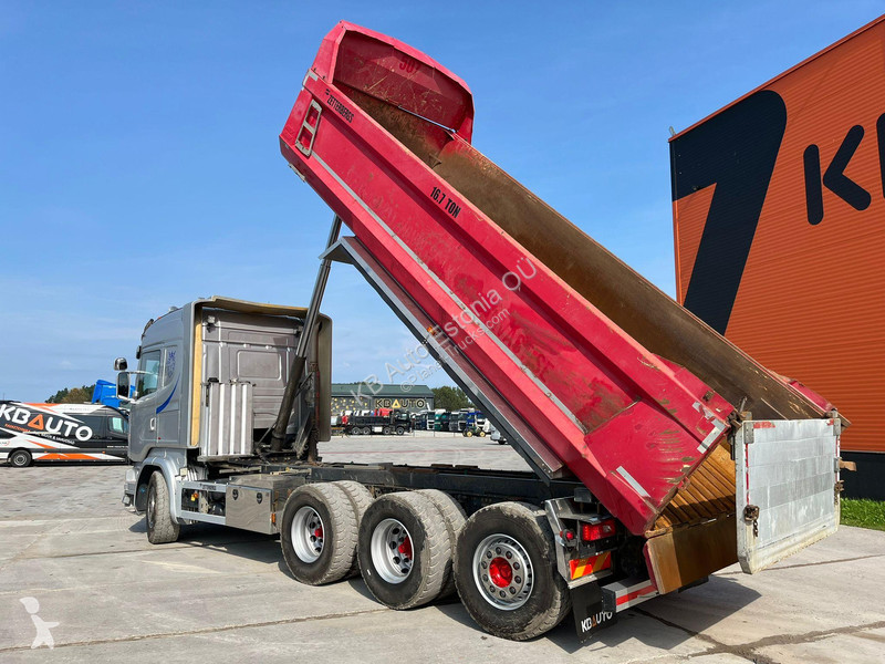Vrachtwagen Scania R 520 8x4*4 RETARDER / BOX...