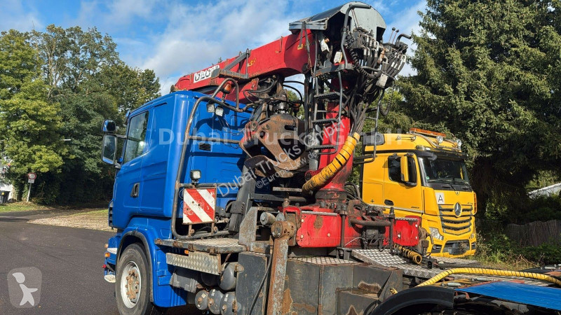 Camion Scania 500 6x4 Holztransporter