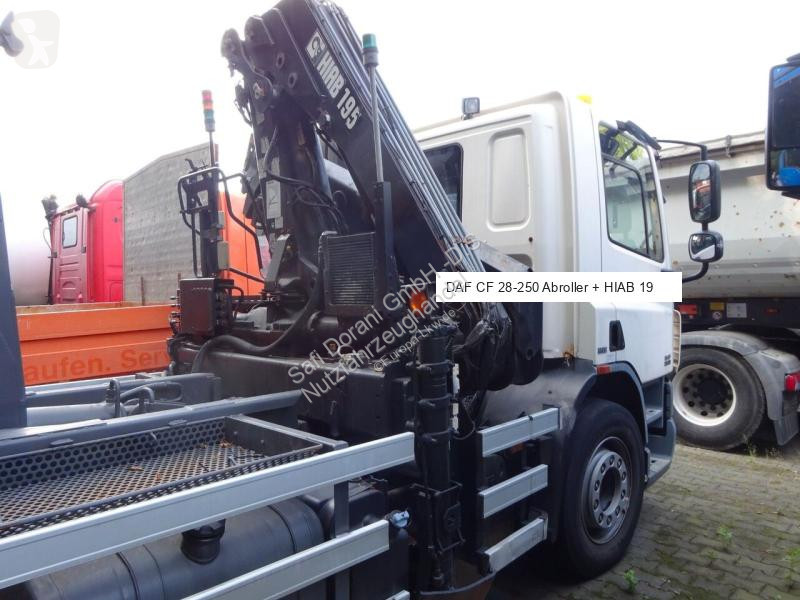 شاحنة DAF 28-250 CF Abroller + HIA B195-3 Kran
