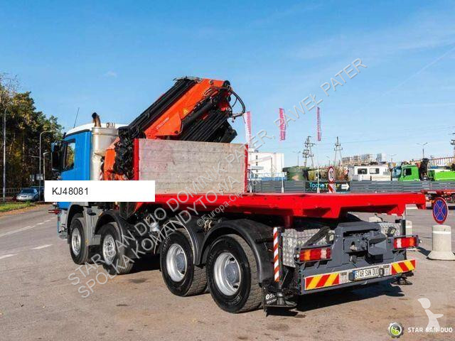 شاحنة Mercedes 4148 8x4 PALFINGER PK 74002 Crane