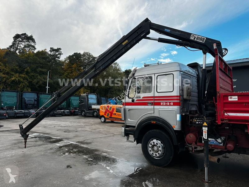 شاحنة Mercedes s 6x2 DSK Hiab-Ladekran