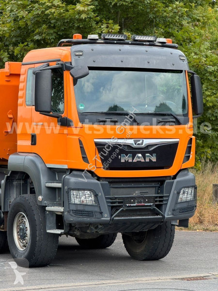 شاحنة MAN 41.500 8x8 Blatt/Blatt Meiller Klima