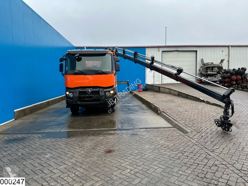 شاحنة Renault C 430 8X4, EURO 6, HIAB, X-HIDUO...