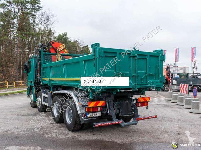 شاحنة Mercedes ACTROS 4151 8x4 Palfinger PK...