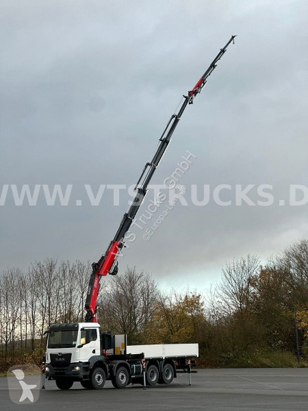 Грузовик MAN 35.470 8x4 Pritsche + FASSI F345RB...