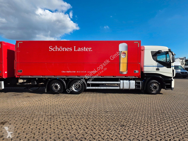 شاحنة مقطورة Iveco 420 / Ladebordwand /...
