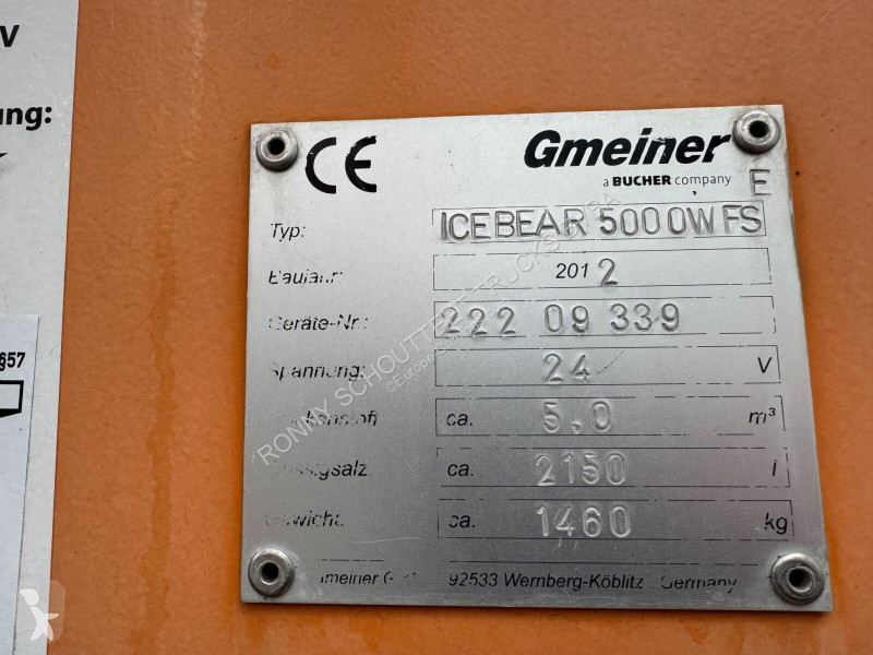 Équipements PL  ICEBEAR 5000WFSE ca. 5m³...