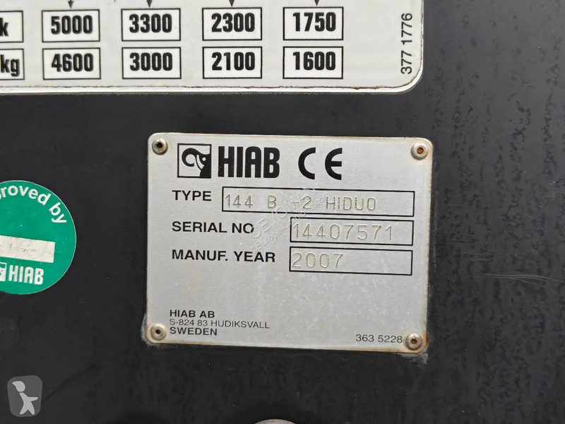 شاحنة MAN 26.400 Container Hyvalift Crane HIAB 144