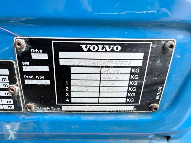 شاحنة Volvo FM 330 4x2 7,7 m Curtainsider and...