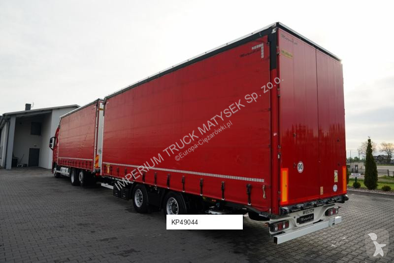 شاحنة Volvo FH 460 / ZESTAW TANDEM / 120 M3 /...
