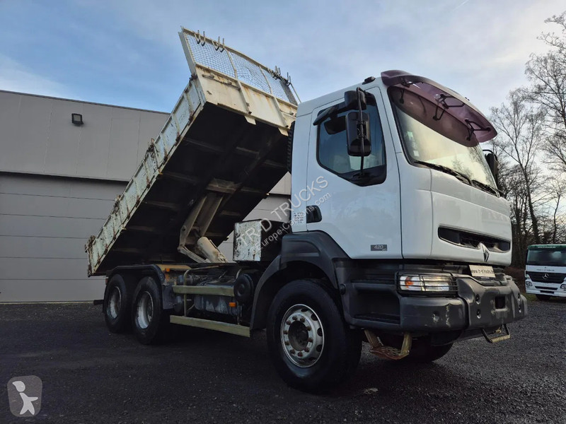 شاحنة Renault 420 6X4 - BENNE - AIRCO - RIDELLES