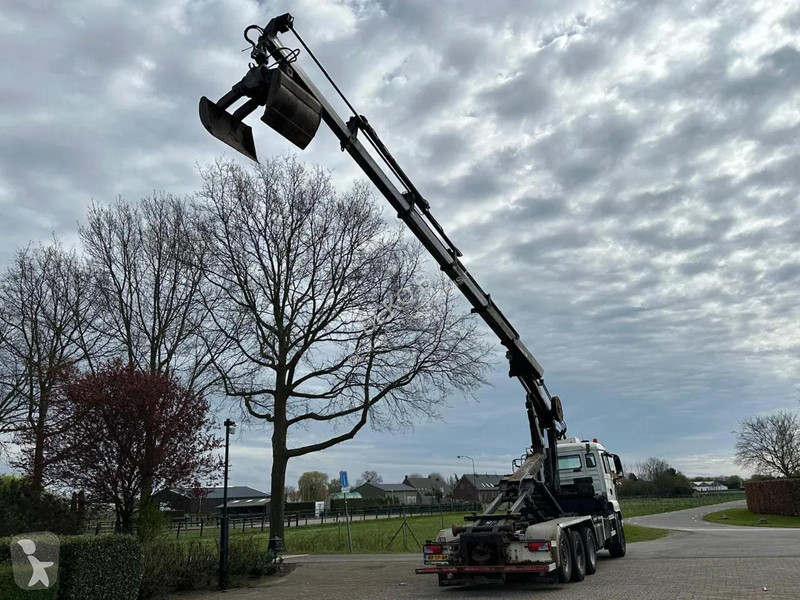 شاحنة MAN 35.400 8X4 !!TRIPLE!! 24tm CRANE/HOOK...