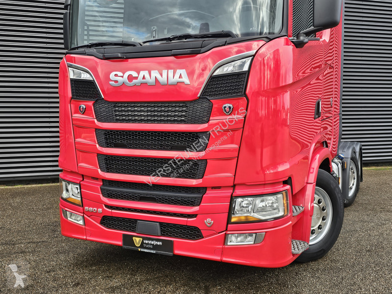 شاحنة Scania S580 V8 / 6x2/4 / MEGA / OWDECK