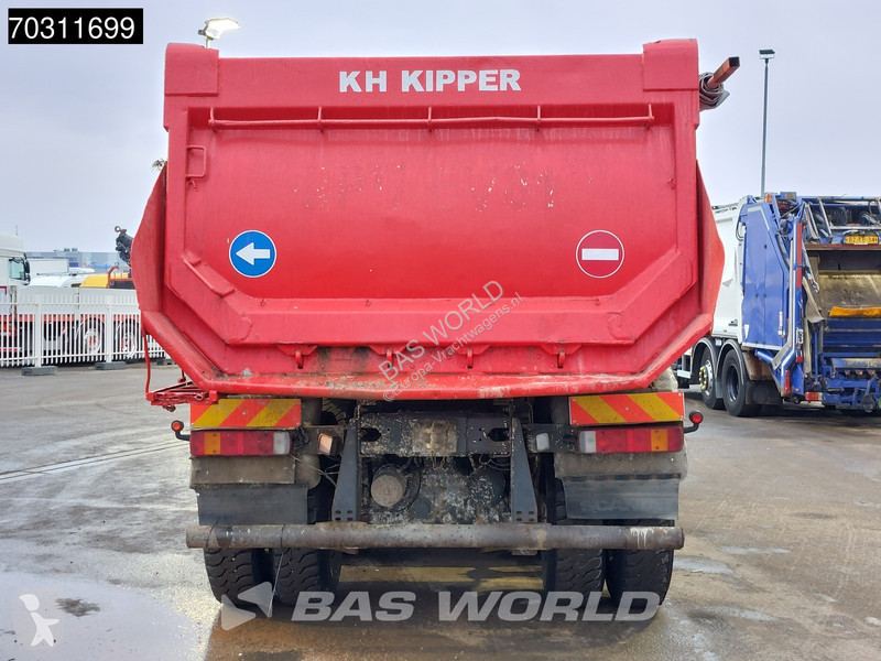 شاحنة Scania 420  8X6 8x6 18m3 KH tipper Steel...