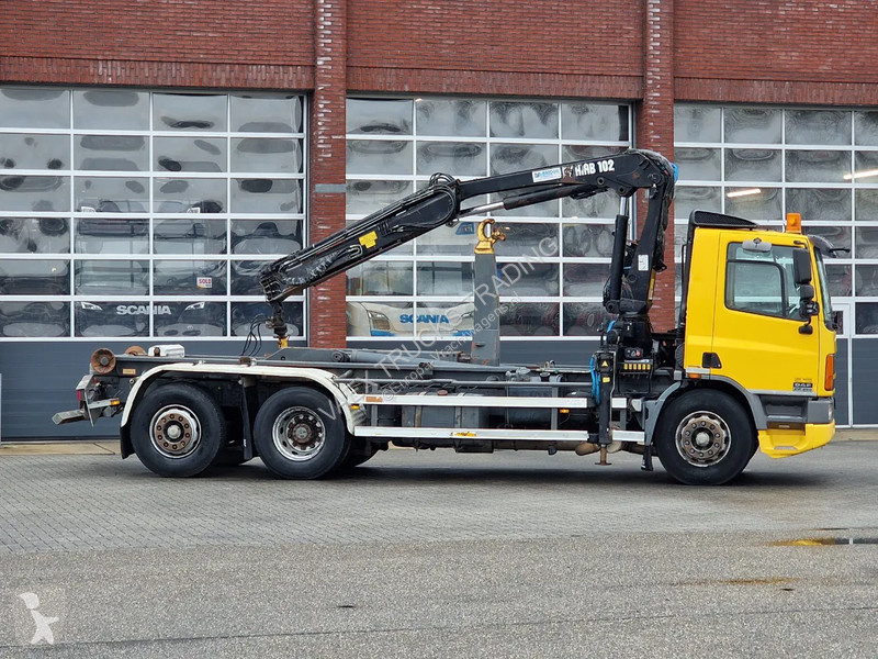 Camion DAF 250 6x2*4 - Hooklift - HIAB 102...