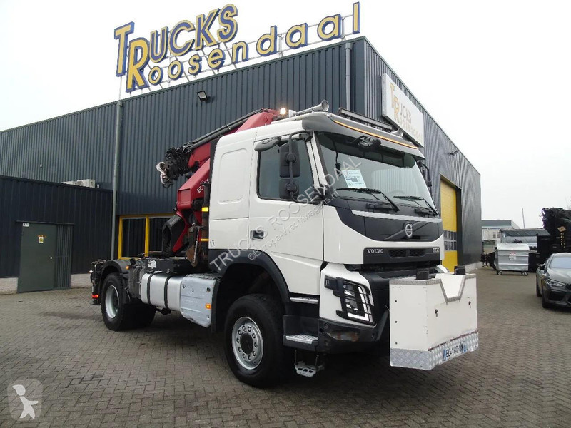 شاحنة Volvo 500 + 4x4 + HMF 4020 5x + JIB 4x 30...