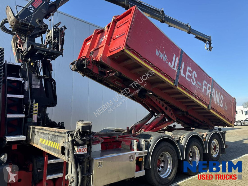 شاحنة Volvo 460 8X4 tridem - HIAB X-Hipro 166...