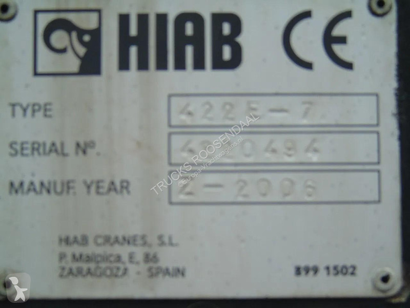شاحنة Volvo 440 + HIAB 422 E-7 + WINCH + REMOTE...