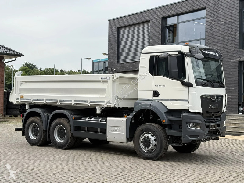 Lastbil MAN 33.440 MAN  33.440 6x6 3-Seiten-...