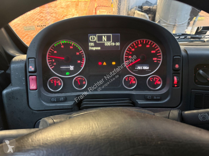 شاحنة MAN 12.210 Kühlkoffer org 265 Tkm LBW Tüv...