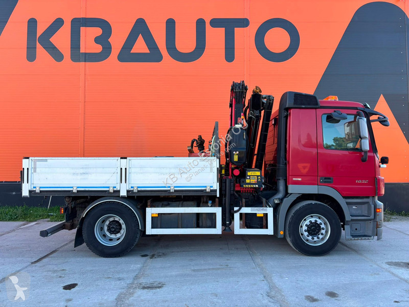 Camion Mercedes 1832 4x2 FASSI F135A22 / BOX...