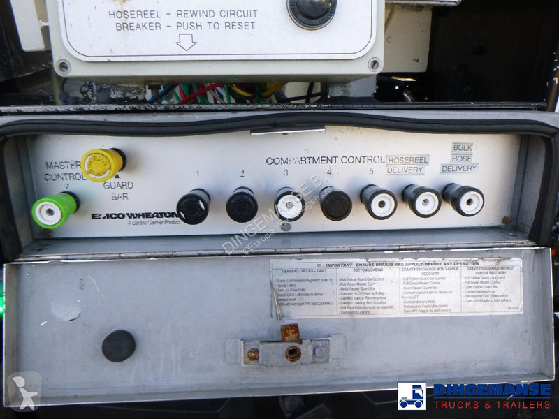 شاحنة MAN 26.340 6X2 RHD fuel tank 21 m3 / 5 comp