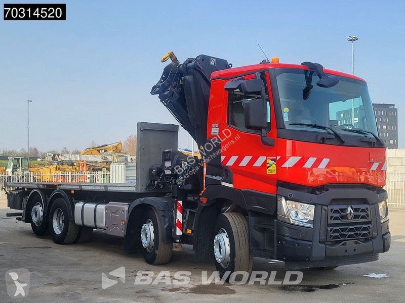 شاحنة Renault C 460 8X2 HIAB 477EP-2 HIPRO...