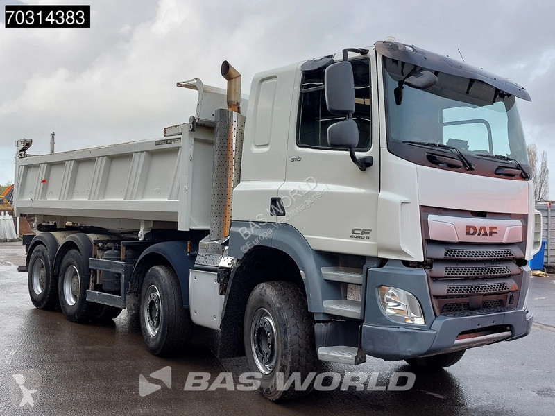 شاحنة DAF 510 8X4 12m3 Meiller 2-way tipper...