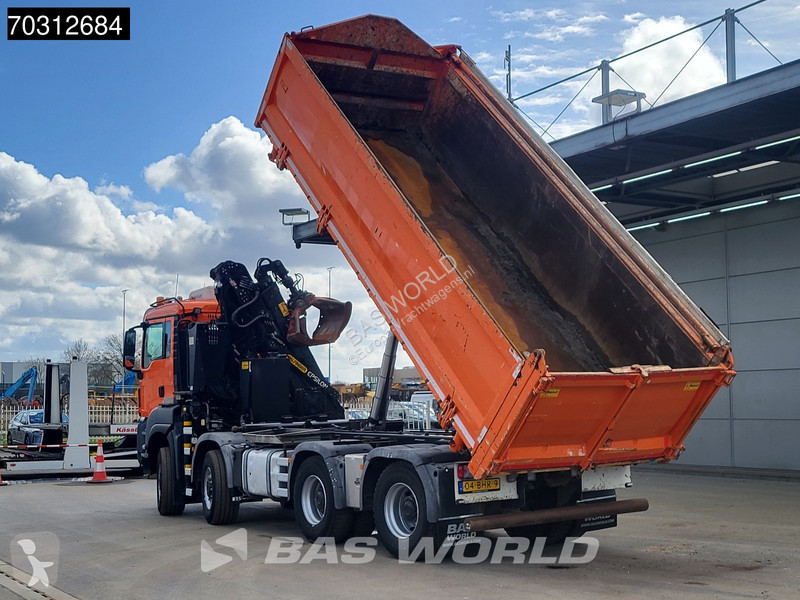 شاحنة MAN 41.440  8X8 Palfinger Q170Z Crane 8x8...