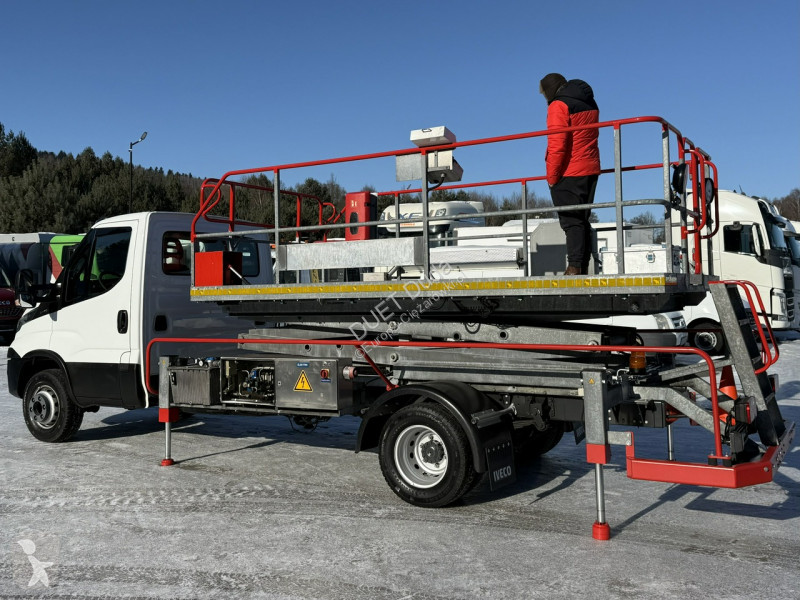 شاحنة Iveco Zwyżka Podnośnik Nożycowy Franke...