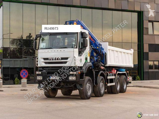 Kamión Iveco TRAKKER 450 8x8 PM 85SP Crane...