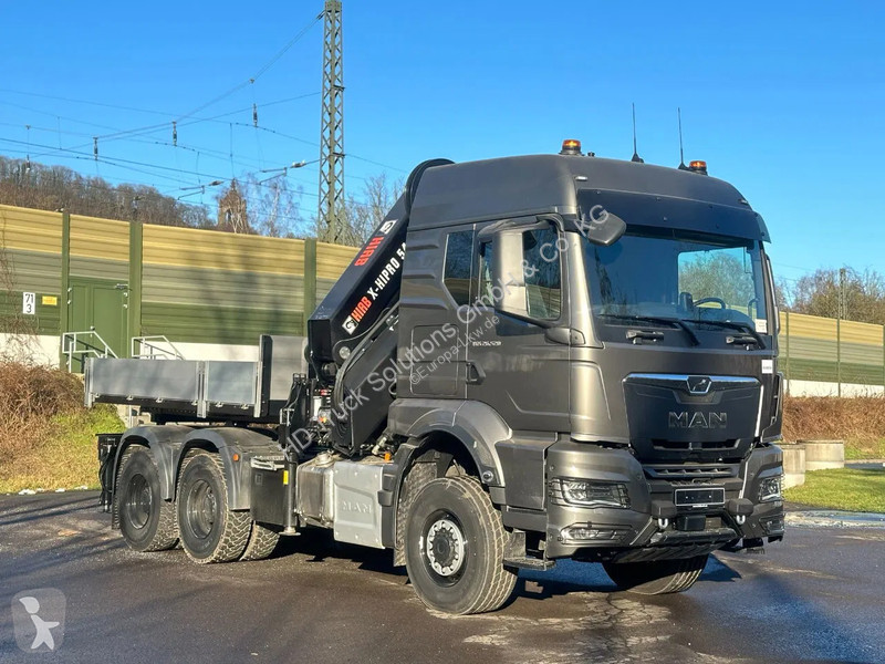 شاحنة MAN 33.540 MAN  33.540 6x6 Kran Kran Hiab...