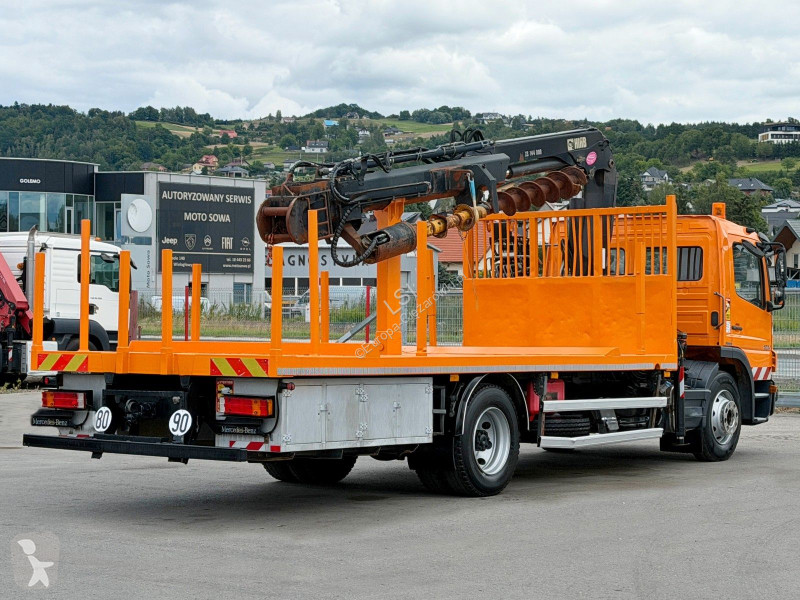شاحنة Mercedes ATEGO * HIAB 144 B - DUO +...