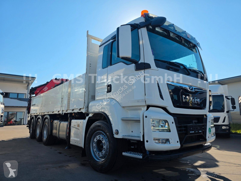 Lastbil MAN TGS / 8X4 / 28m Kran Fassi 365 +...