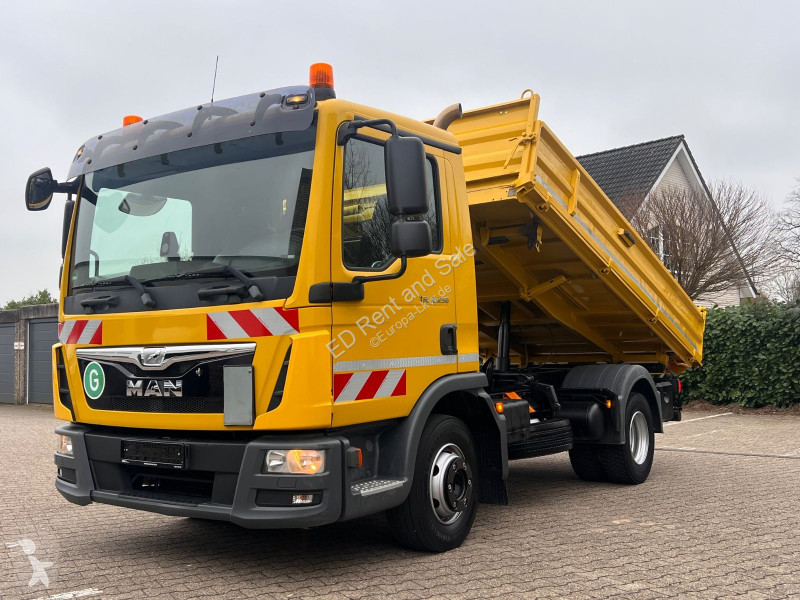 Lastbil MAN 12.250 2x AHK, Meiller-Kipper,TÜV Neu