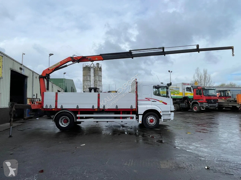 شاحنة Mercedes 1828 Palfinger PK11001 Crane +...