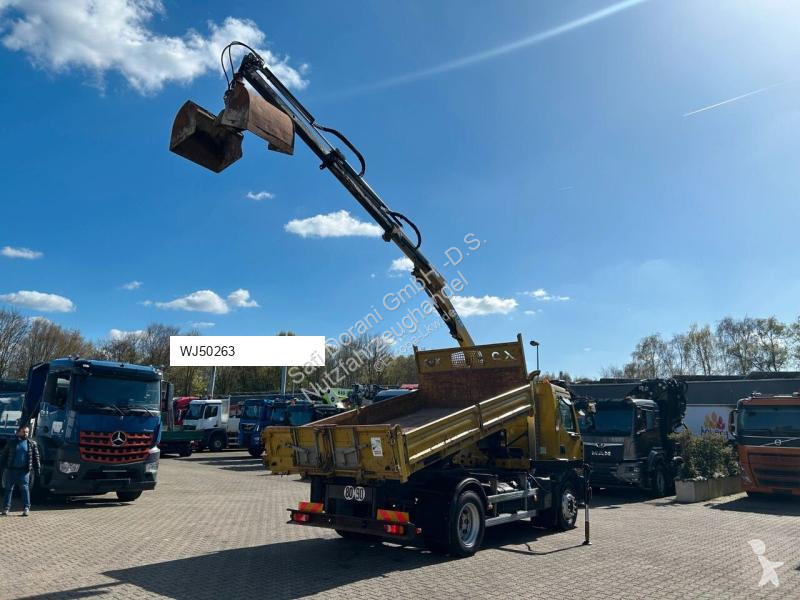 شاحنة Renault D14 220 3Skipper + Effer 65 2S Kran
