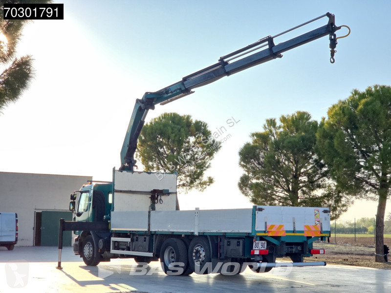 شاحنة Renault 380 6X2 Grúa Palfinger PK20002 +...