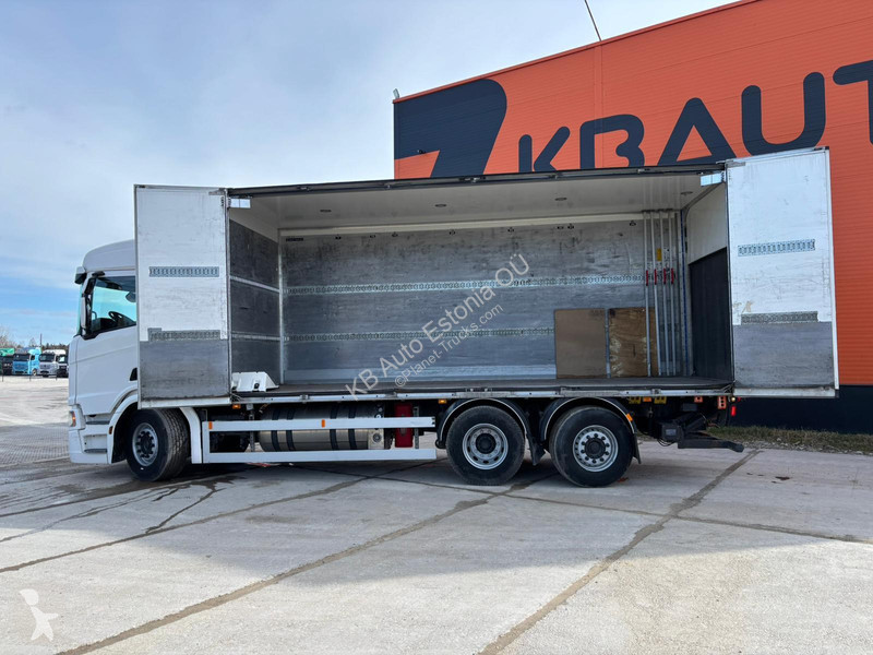 شاحنة Scania R 410 6x2*4 NG / RETARDER / BOX...