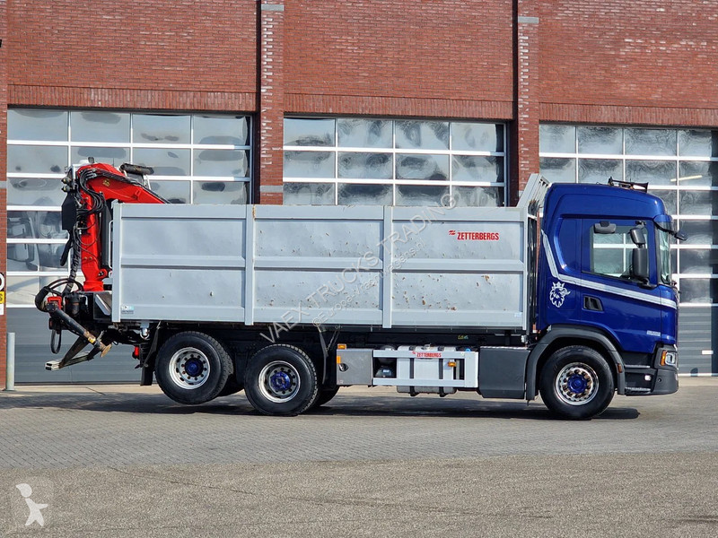 شاحنة Scania G500 6x2 - Tipper + Palfinger...