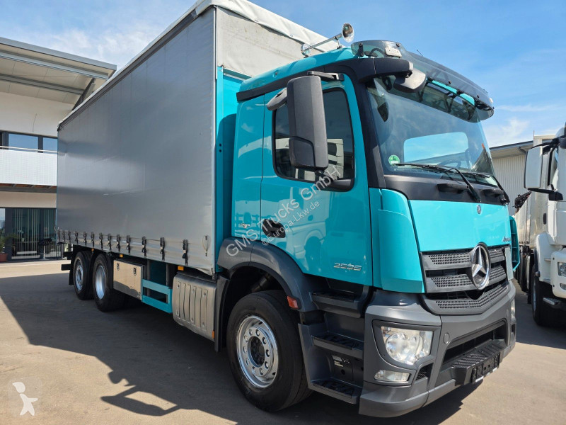 Camion Mercedes 2536 / Schiebe Plane / WENIG KM