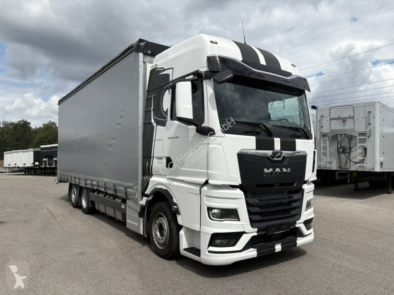 شاحنة مقطورة MAN TGX 26.480 6x2, Pritsche-Plane...