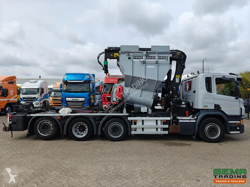 Camion Scania 320 8x2/6 Day Cab Euro6A - HIAB...